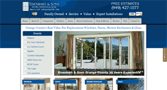 Desktop Screenshot of eisenbartandsons.com